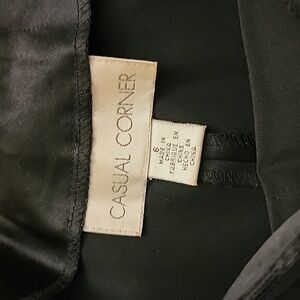 Black beaded flare lace